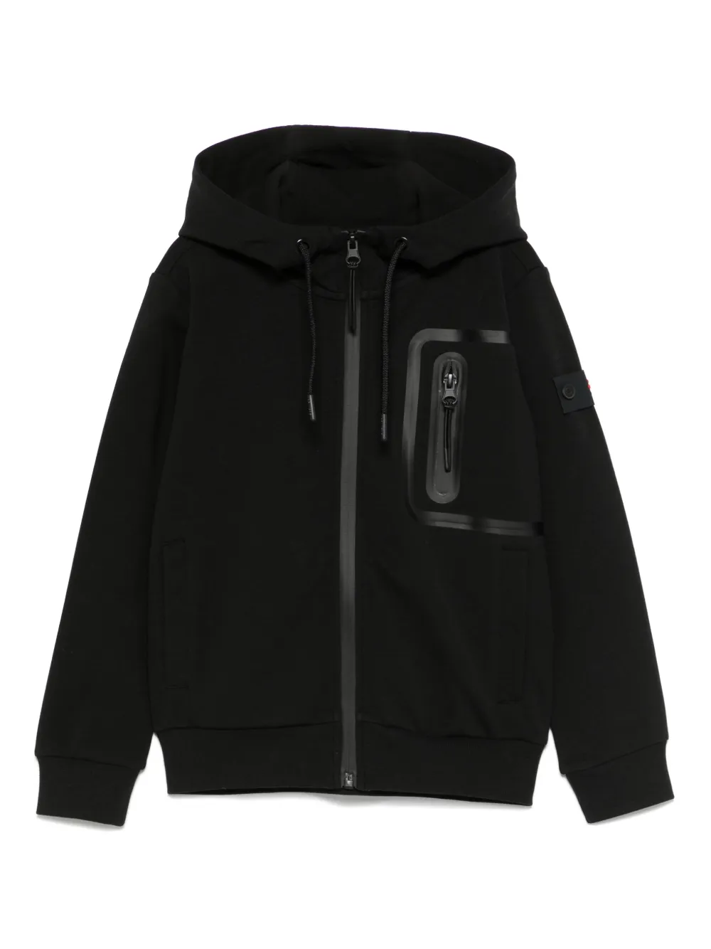 Peuterey kids Parker hoodie | Black | Image 1
