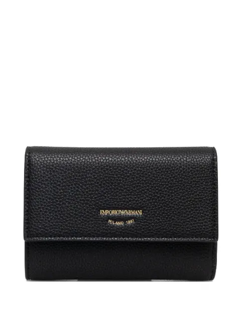 Emporio Armani محفظة بختم شعار الماركة
