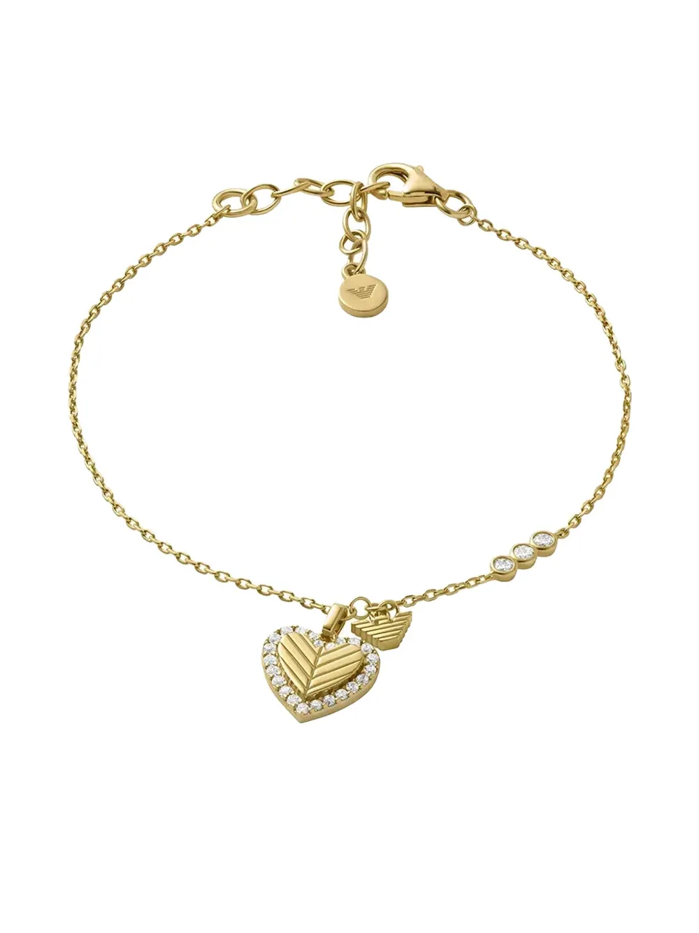 Emporio Armani Bracciale con ciondolo - Oro