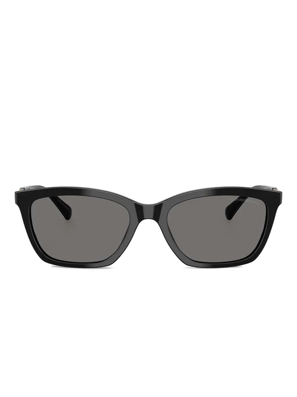 Emporio Armani Zonnebril met cat-eye montuur Zwart