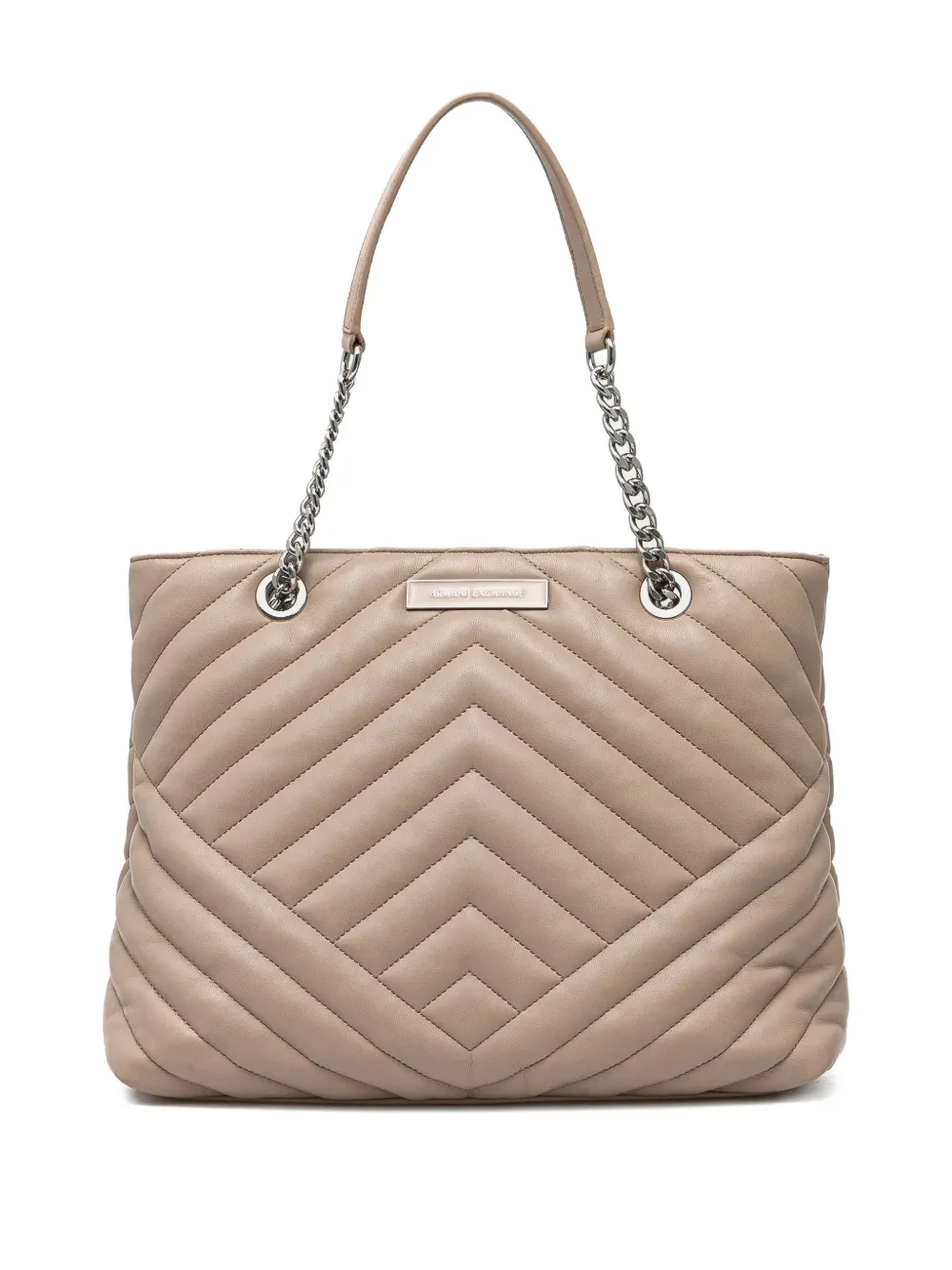 Armani Exchange Matelassé shopper Roze