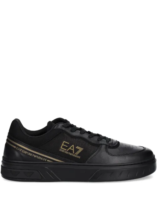 Baskets d'entrainement à lacets - Ea7 Emporio Armani - Modalova