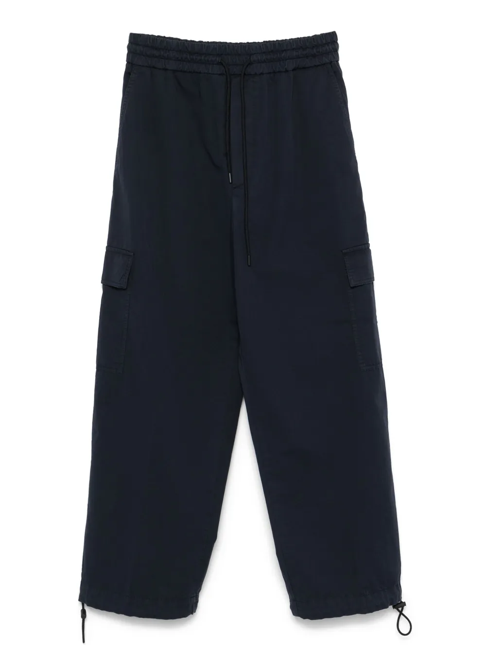 DONDUP pantalon en coton à poches cargo | bleu | Image 1