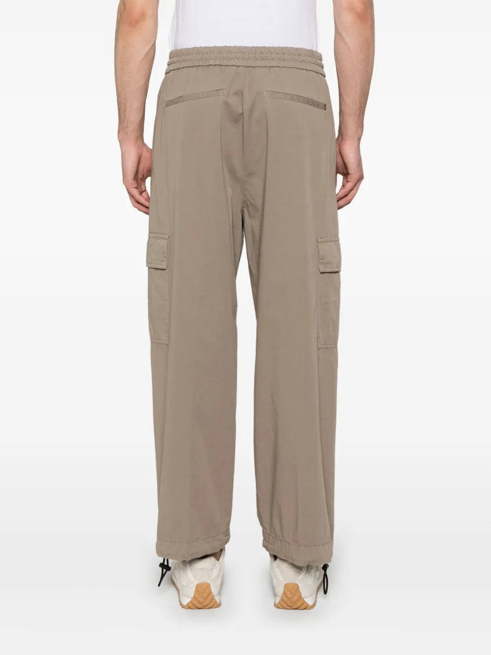 DONDUP cotton cargo trousers Bruin