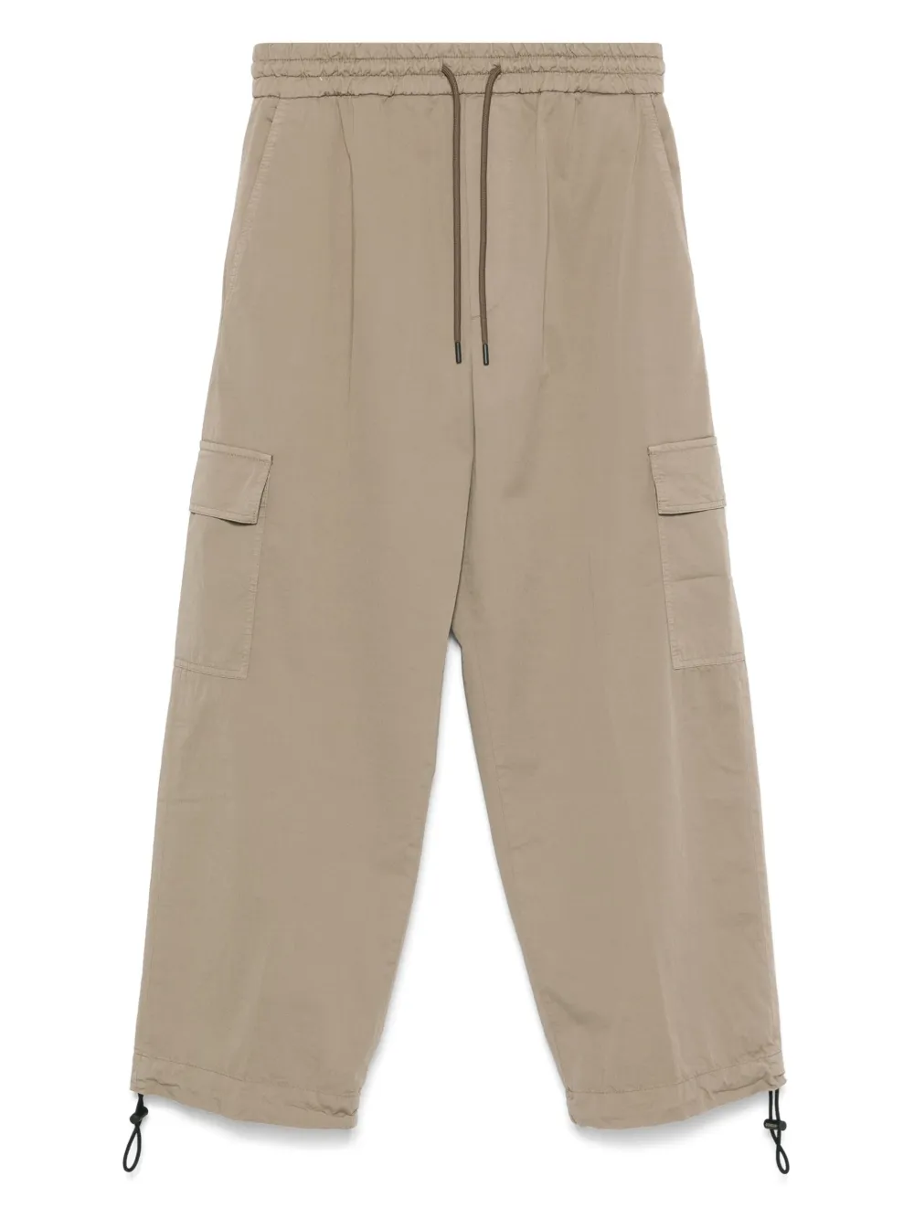 DONDUP cotton cargo trousers - ブラウン DONDUP cotton cargo trousers - ブラウン