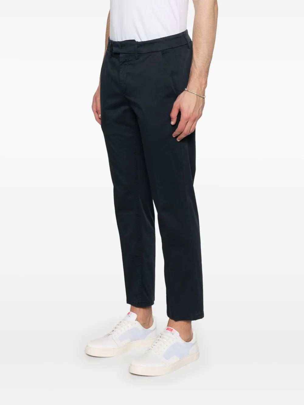 DONDUP Slim-fit chino Blauw