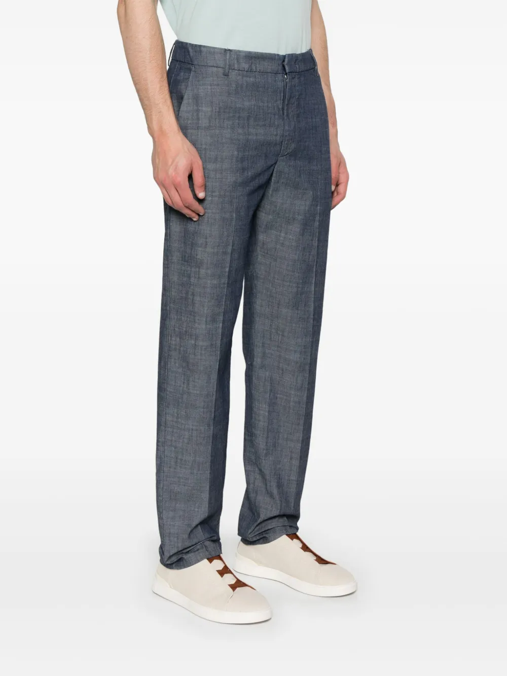 DONDUP James trui Blauw