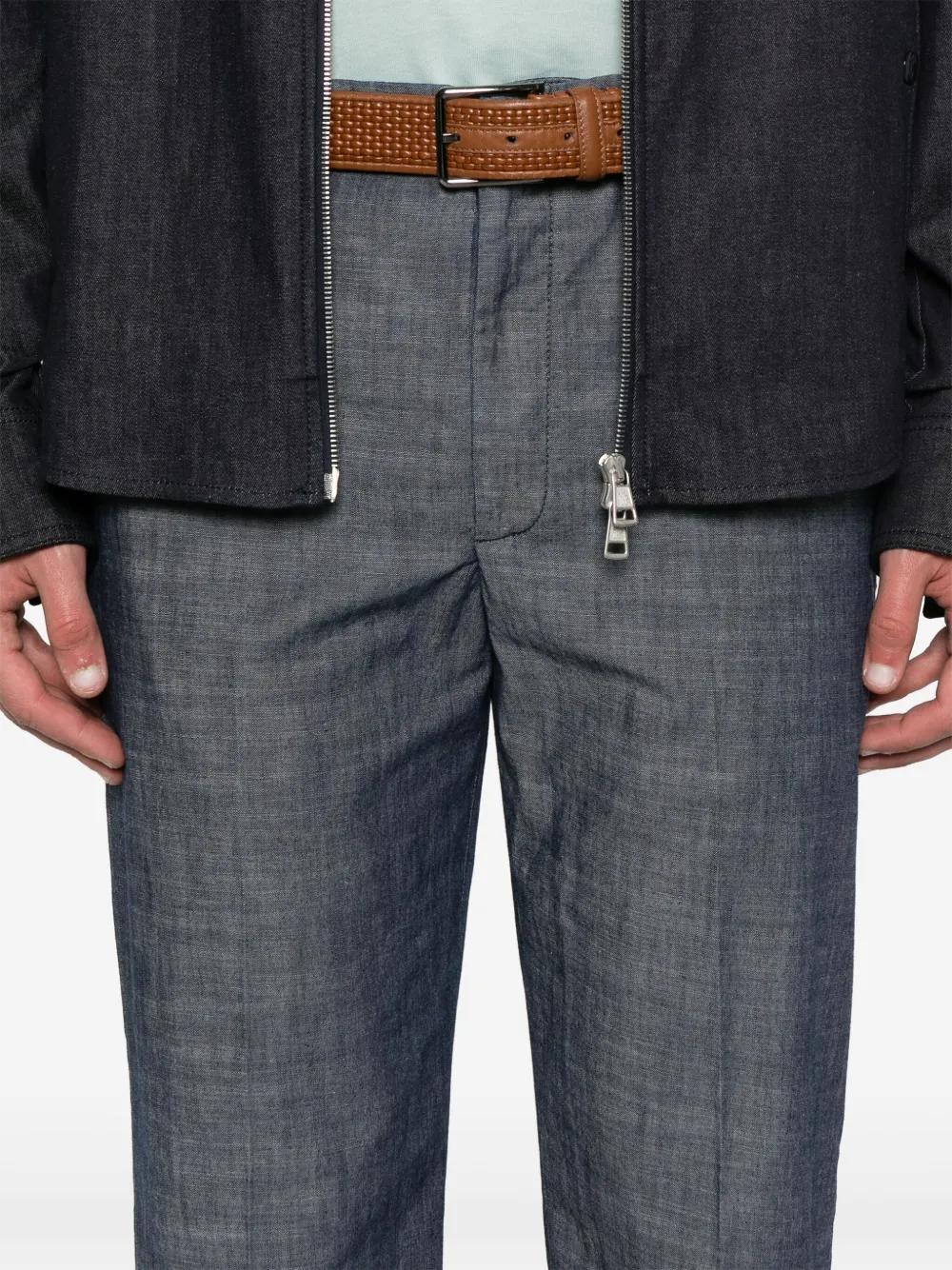 DONDUP James trui Blauw
