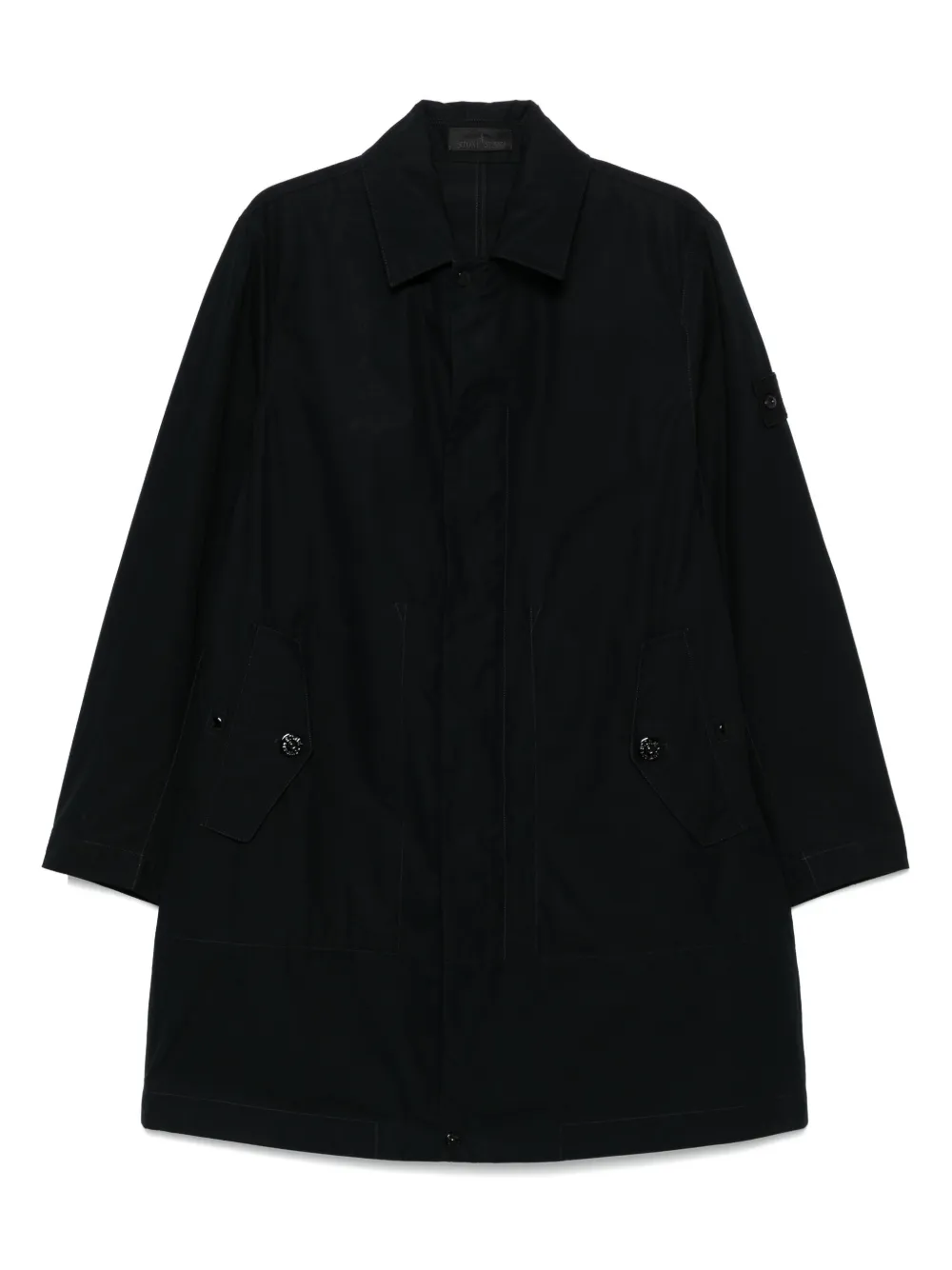Stone Island cotton coat Blauw