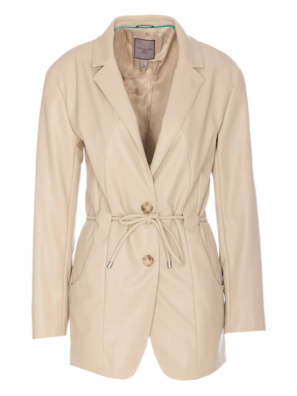 Urbancode blazer con cinturón | neutro | Image 1