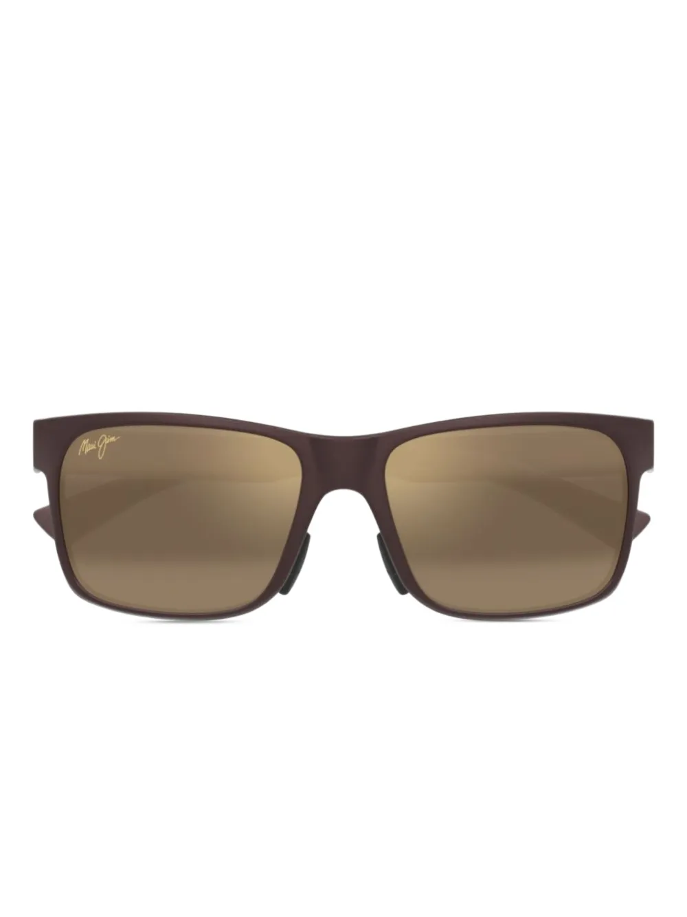 Maui Jim lunettes de soleil à monture rectangulaire | marron | Image 1