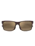 Maui Jim rectangle-frame sunglasses - Brown