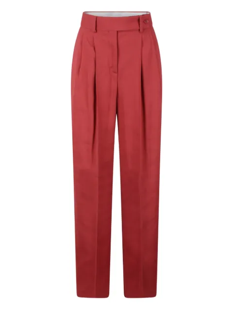 Alberta Ferretti pleated wide-leg trousers