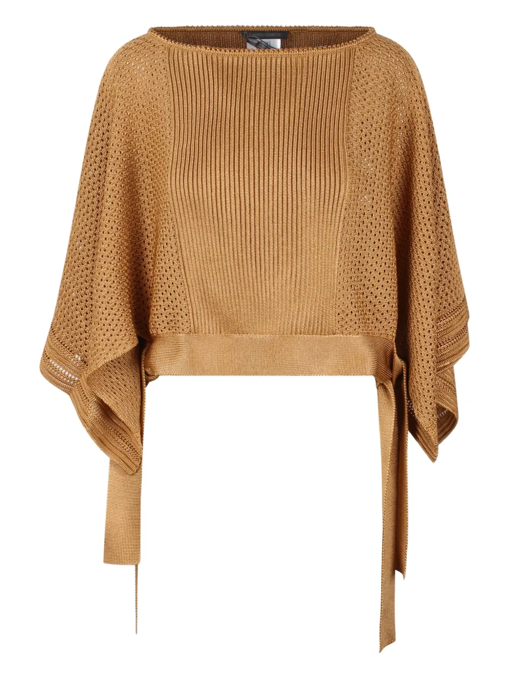 Alberta Ferretti knitted top | Brown | Image 1