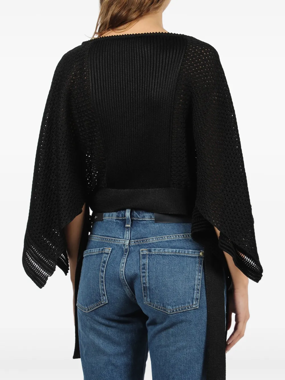knit batwing top