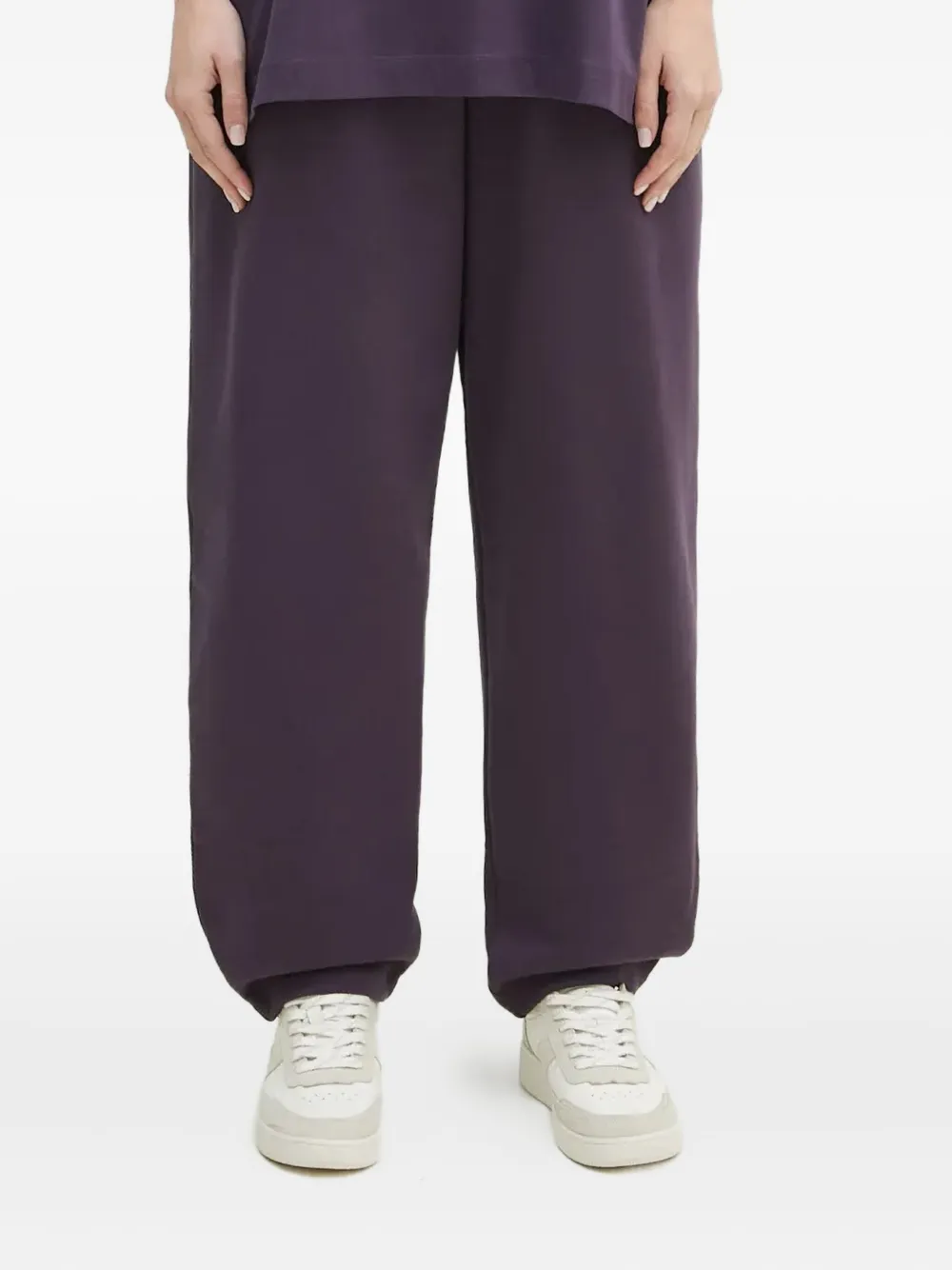 Pangaia DNA elastic-waistband joggers - Viola