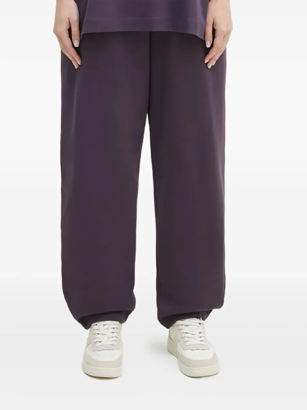 Pangaia DNA elastic-waistband joggers | Purple | Image 1