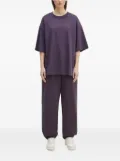Pangaia DNA elastic-waistband joggers - Purple