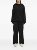 Pangaia balloon-sleeve hoodie - Black