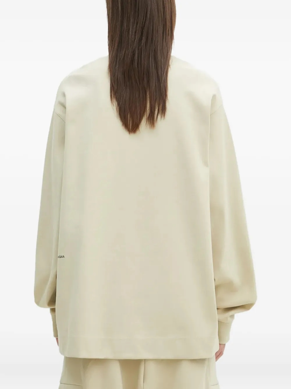 Pangaia DNA button-up shirtjack Beige