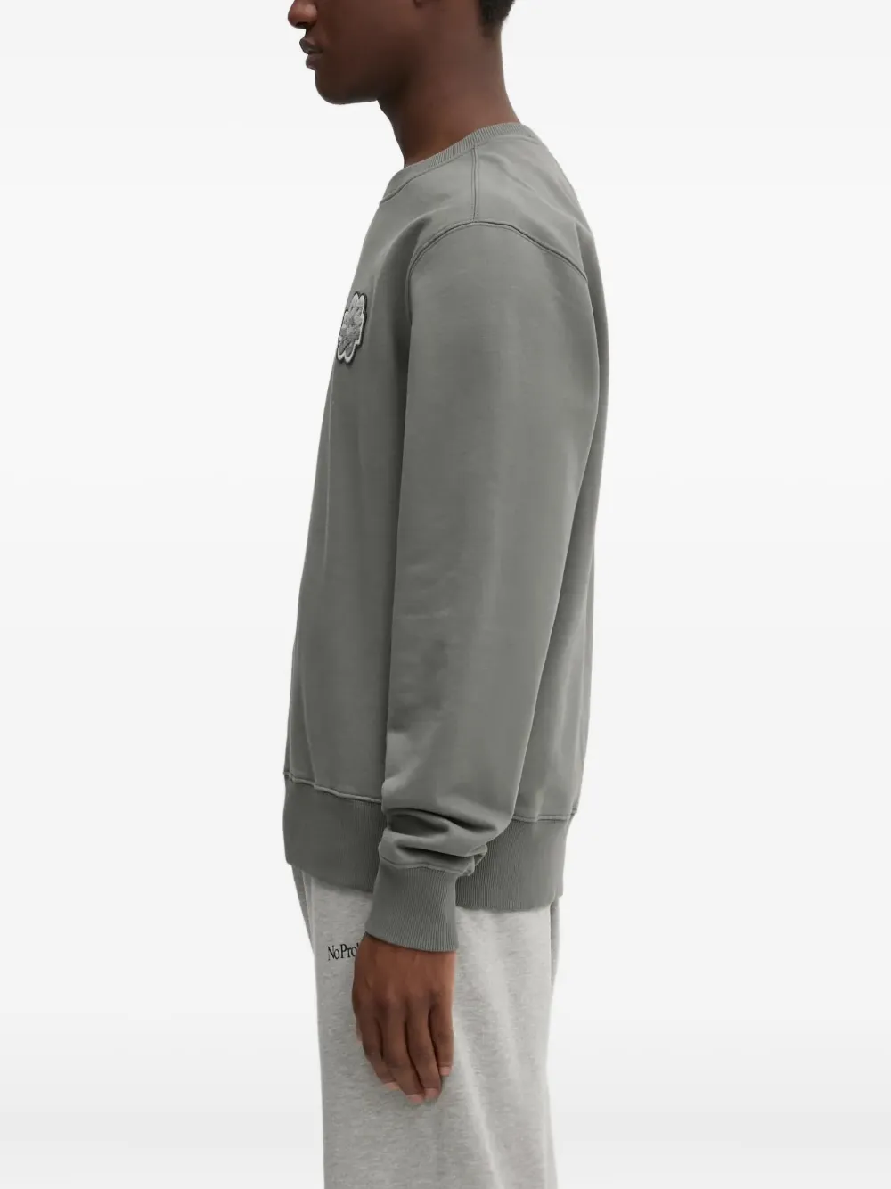 Filling Pieces embroidered-patch sweatshirt Grijs