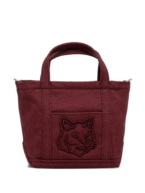 Maison Kitsuné mini Fox Head tote bag