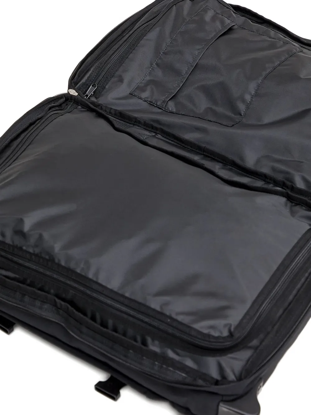 Eastpak buckled-straps luggage Zwart