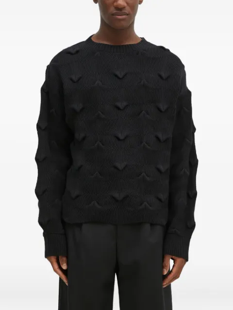 A.A. Spectrum textured wave sweater