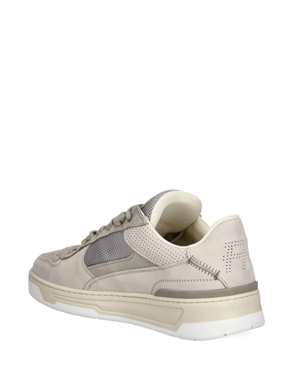 Filling Pieces leather-panelled sneakers Neutrals
