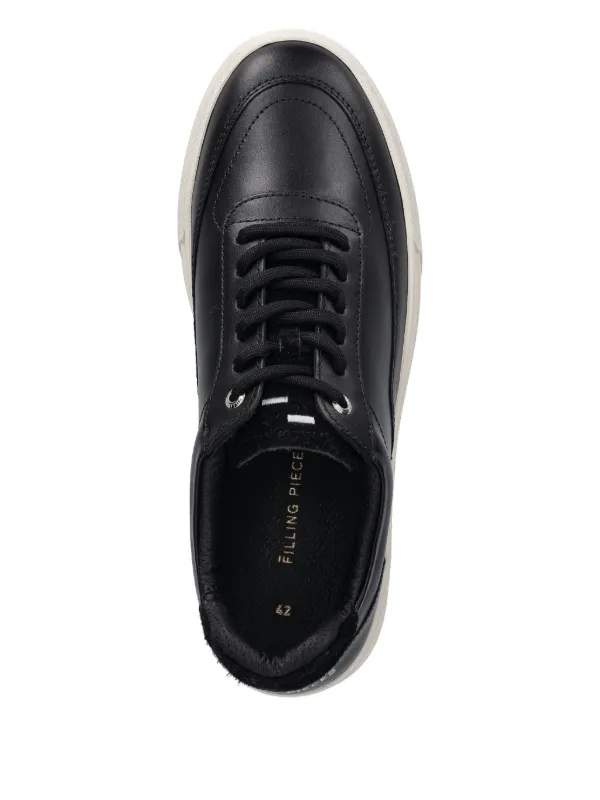 Filling Pieces レザー スニーカー | ブラック | FARFETCH JP