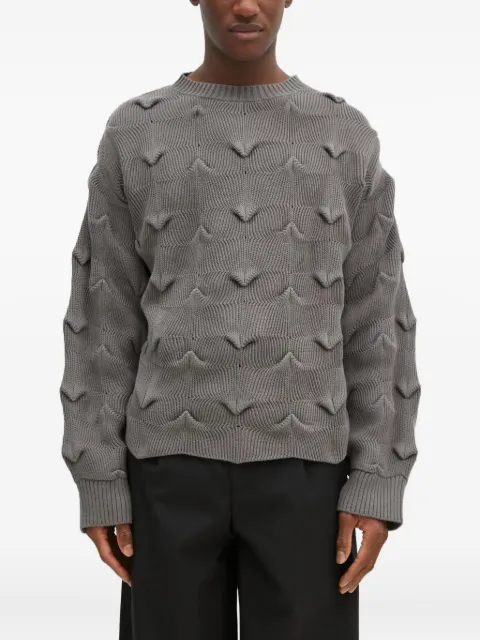 A.A. Spectrum textured v-pattern sweater