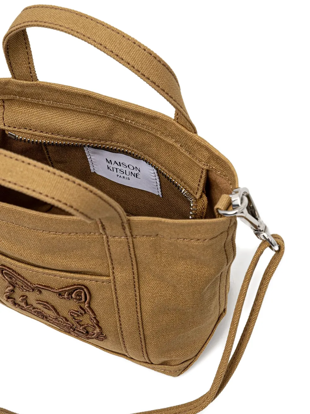 MAISON KITSUNÉ COTTON TOTE BAG