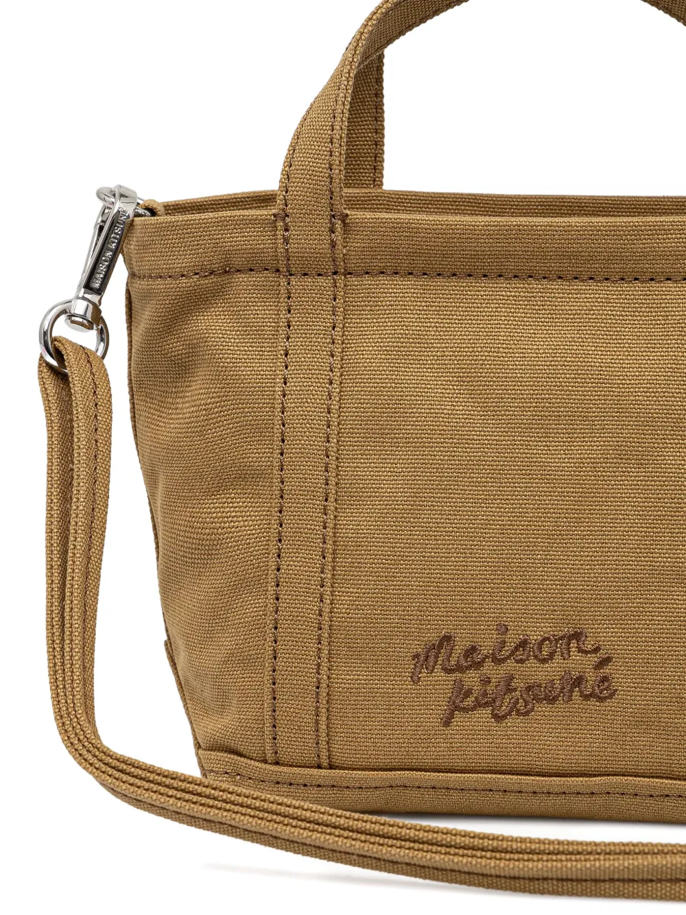 MAISON KITSUNÉ COTTON TOTE BAG