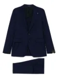 Tagliatore wool suit - Blue