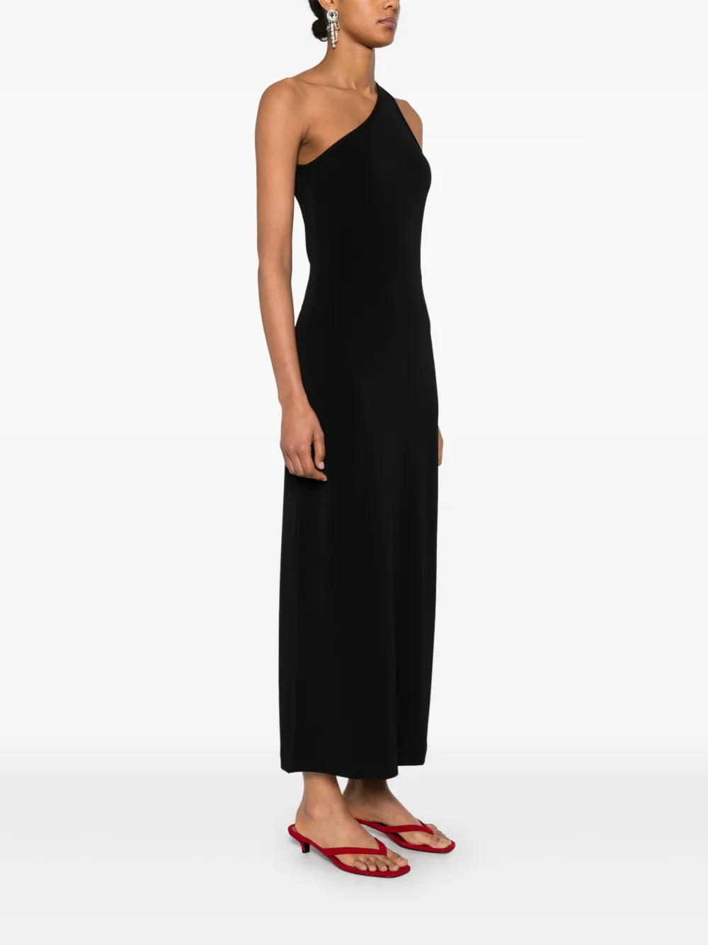 Shop By Malene Birger Agnes Maxi Dress In Black