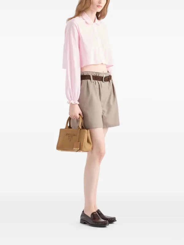 Prada ジャルディニエール ミニバッグ | ブラウン | FARFETCH JP