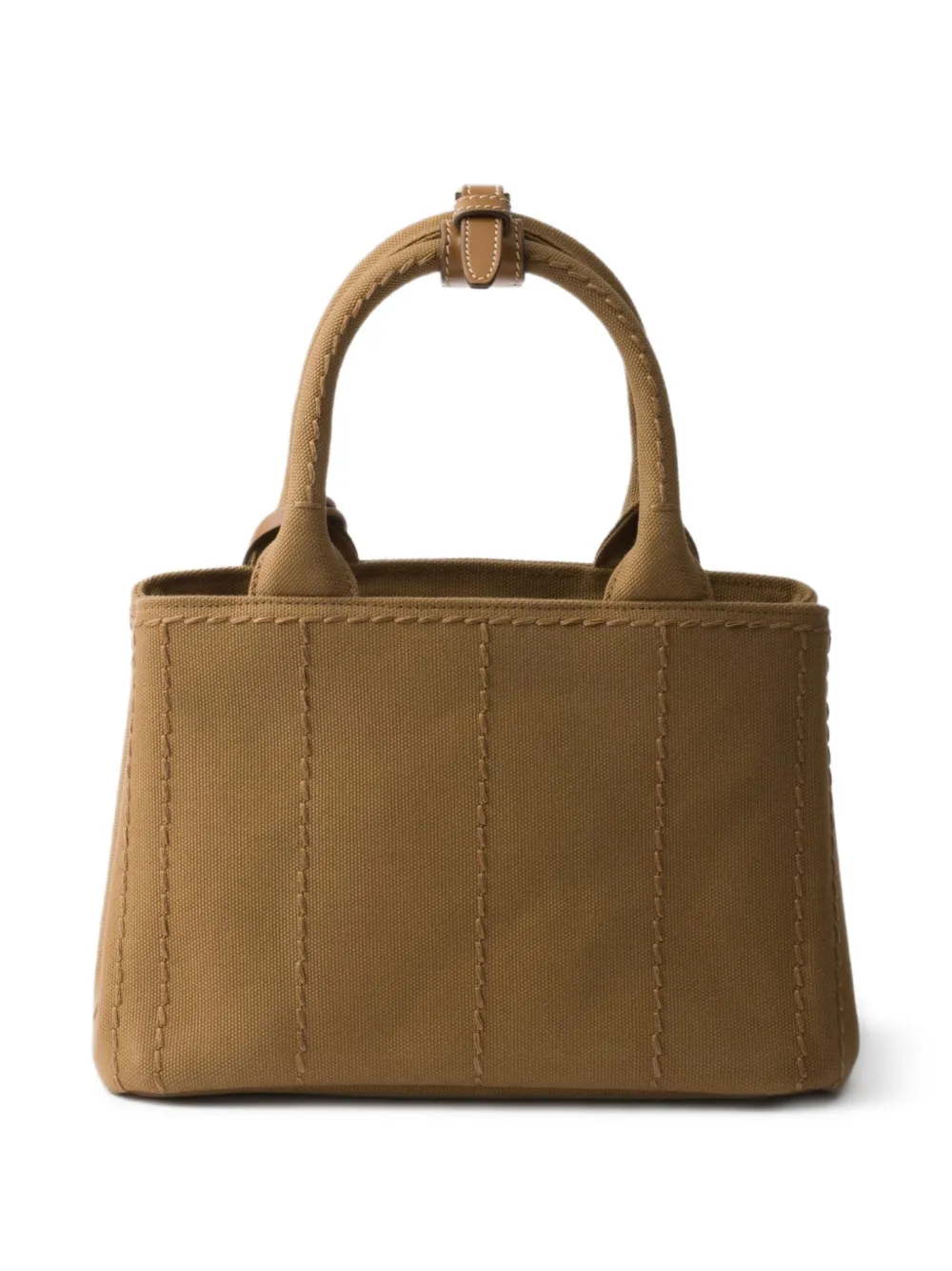 Prada Canvas tas Bruin