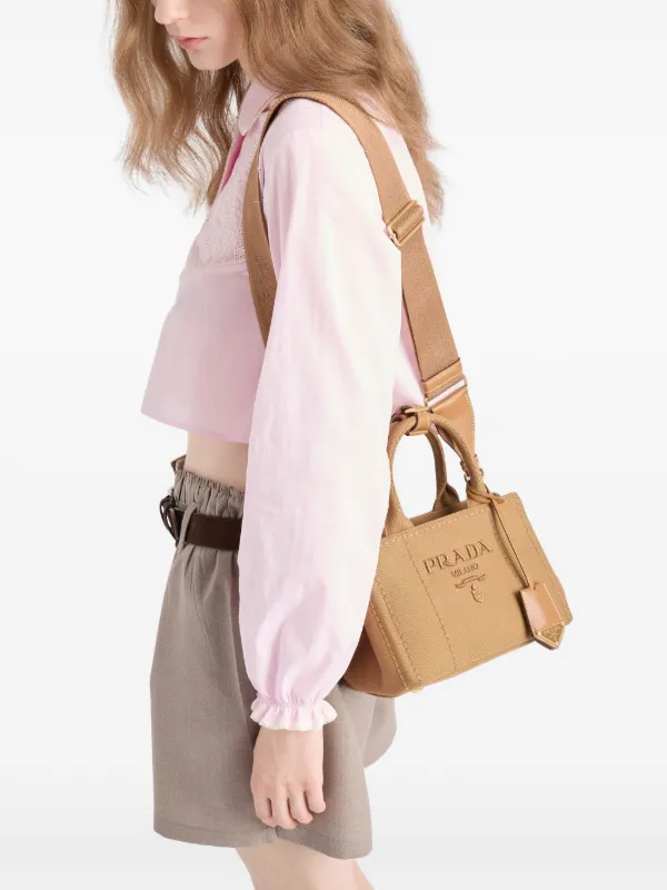 Prada ジャルディニエール ミニバッグ | ブラウン | FARFETCH JP