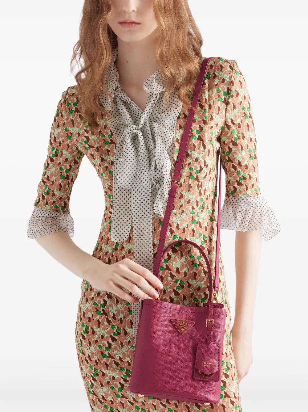 Prada bolsa Panier Saffiano mini | Image 2