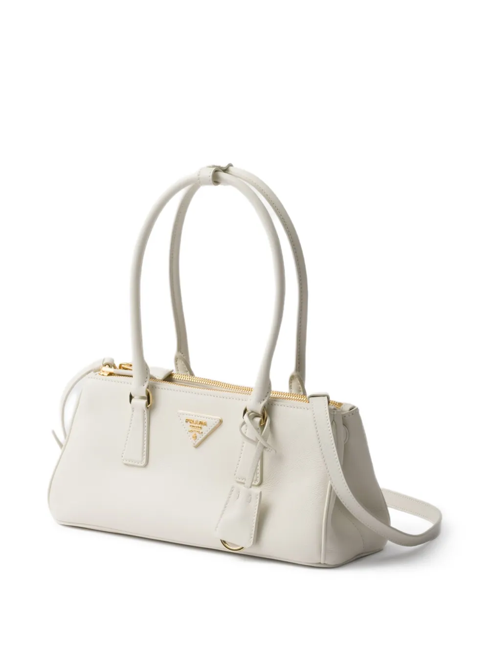 Prada Galleria medium shopper Wit