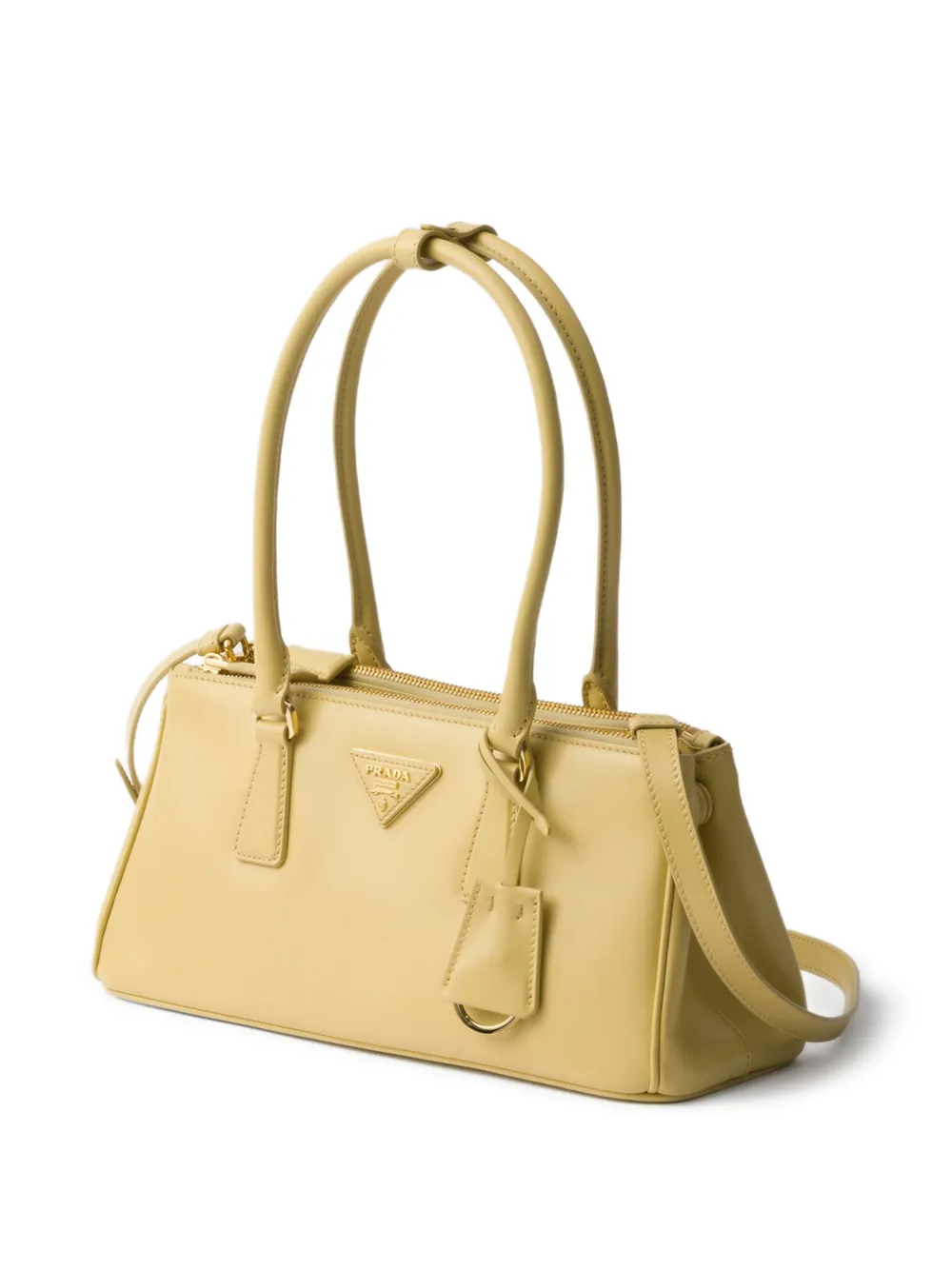 Prada Galleria medium shopper F0032 Yellow