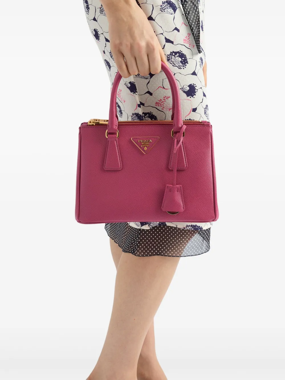 Prada small Galleria Saffiano leather tote bag | Image 2