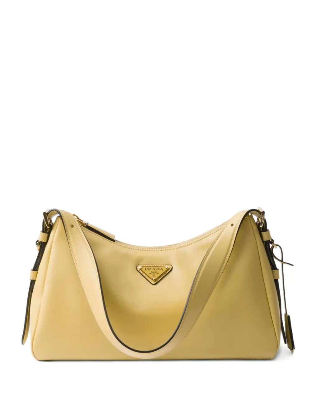 Prada Aimnée axelväska i läder | gul | Image 1
