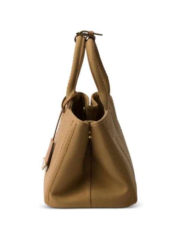 Prada ジャルディニエール ハンドバッグ L | ブラウン | FARFETCH JP