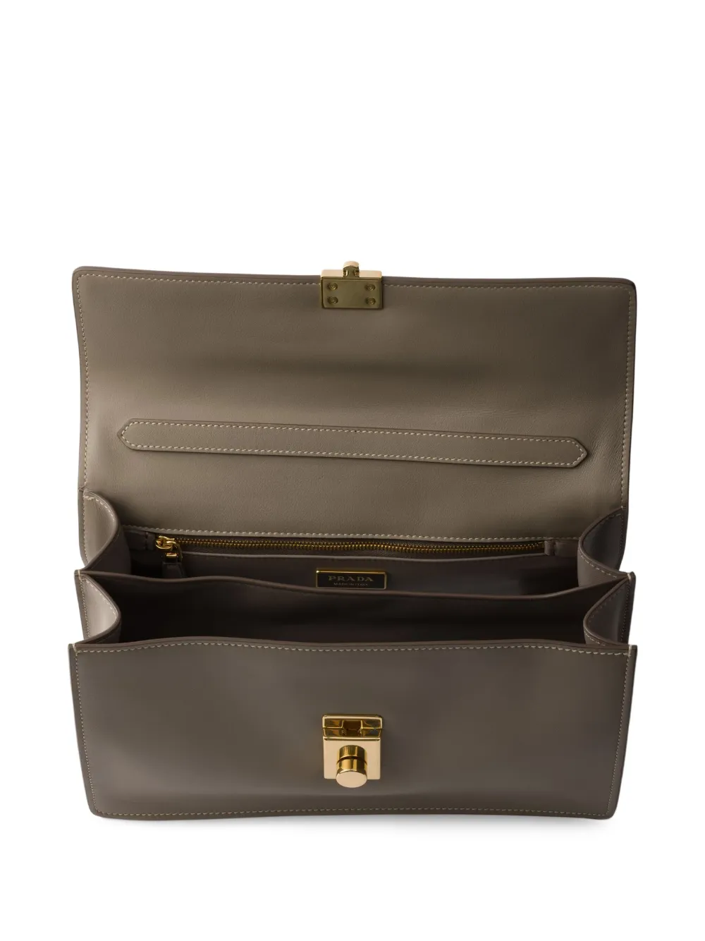 Prada Soft Sound ショルダーバッグ M | グレー | FARFETCH JP