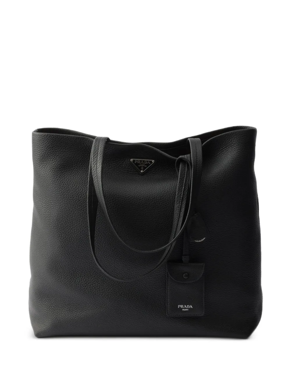 Prada leather tote bag - Schwarz