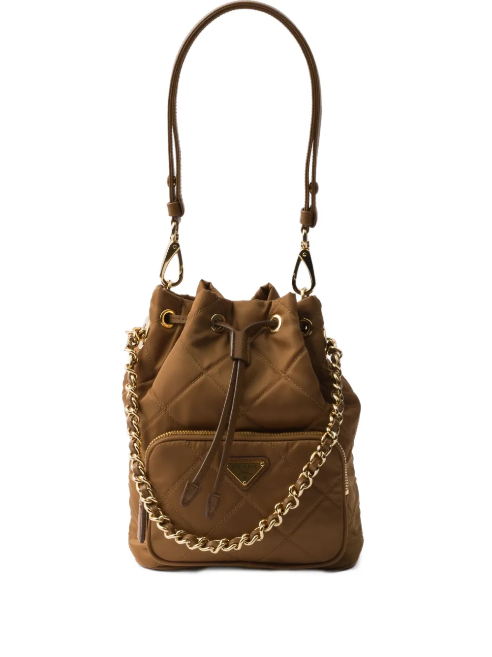 Prada bolsa bucket Re-Edition Chaîne 1995 | marrón | Image 1