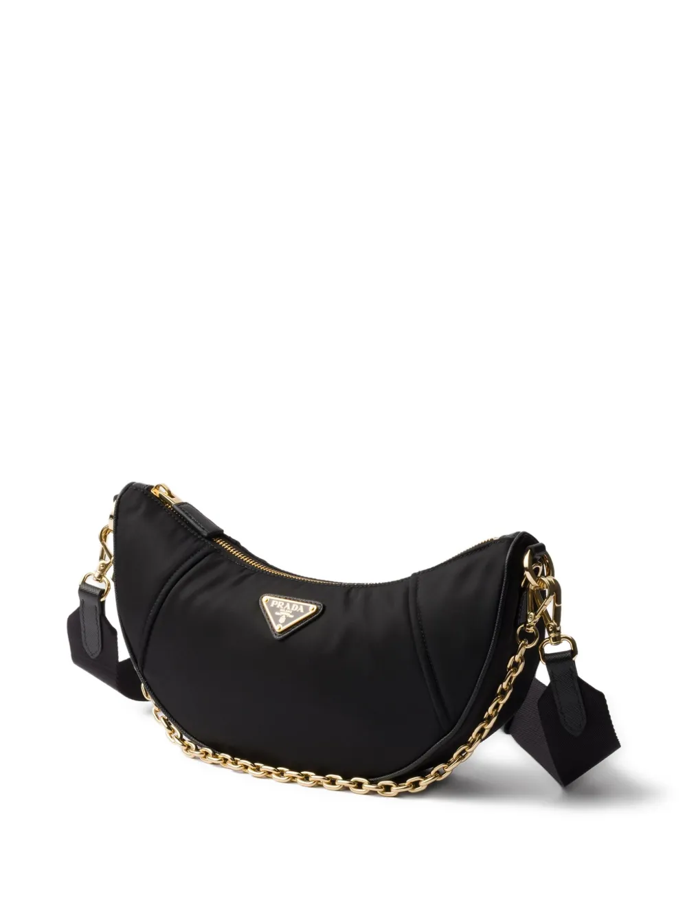 Prada Re-Nylon schoudertas Zwart