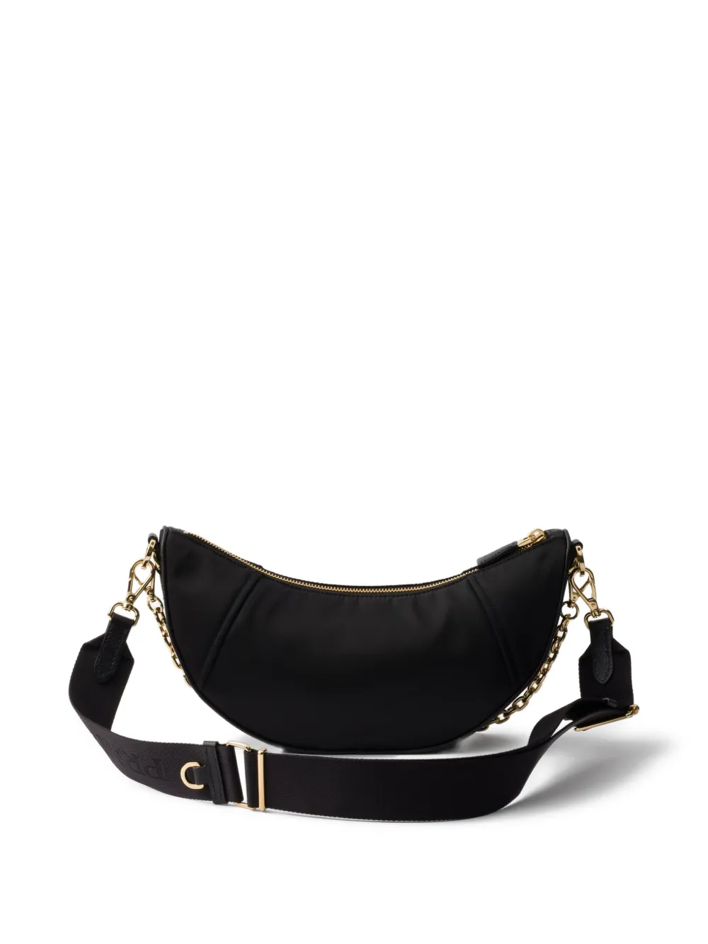 Prada Re-Nylon schoudertas Zwart