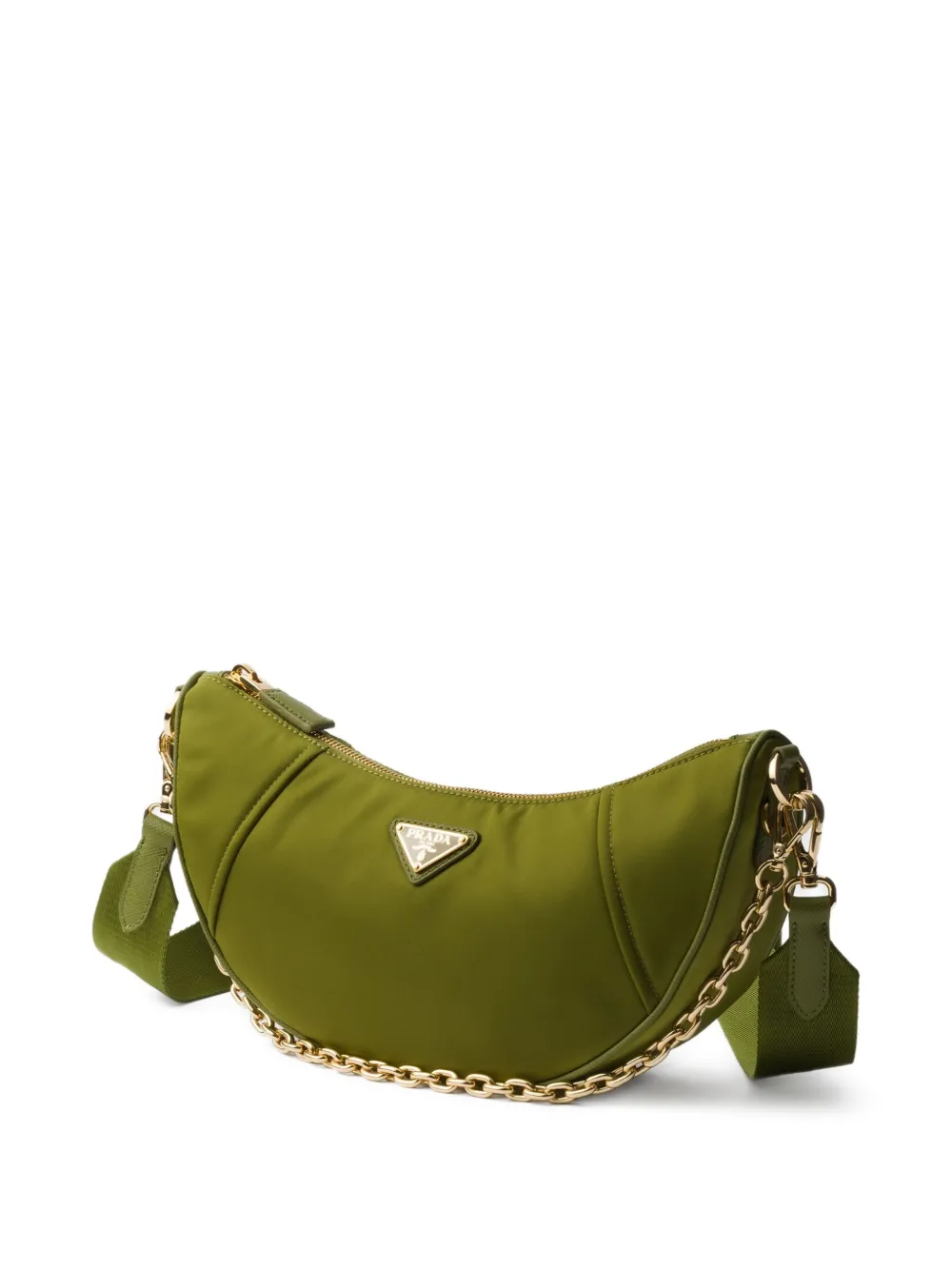 Prada Re-Nylon schoudertas Groen